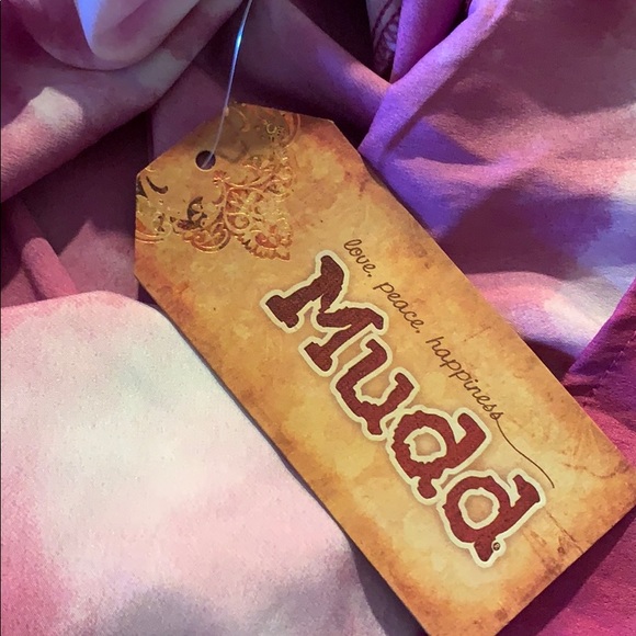 Mudd embellished tie dyed pink and purple xs tank - Picture 7 of 7